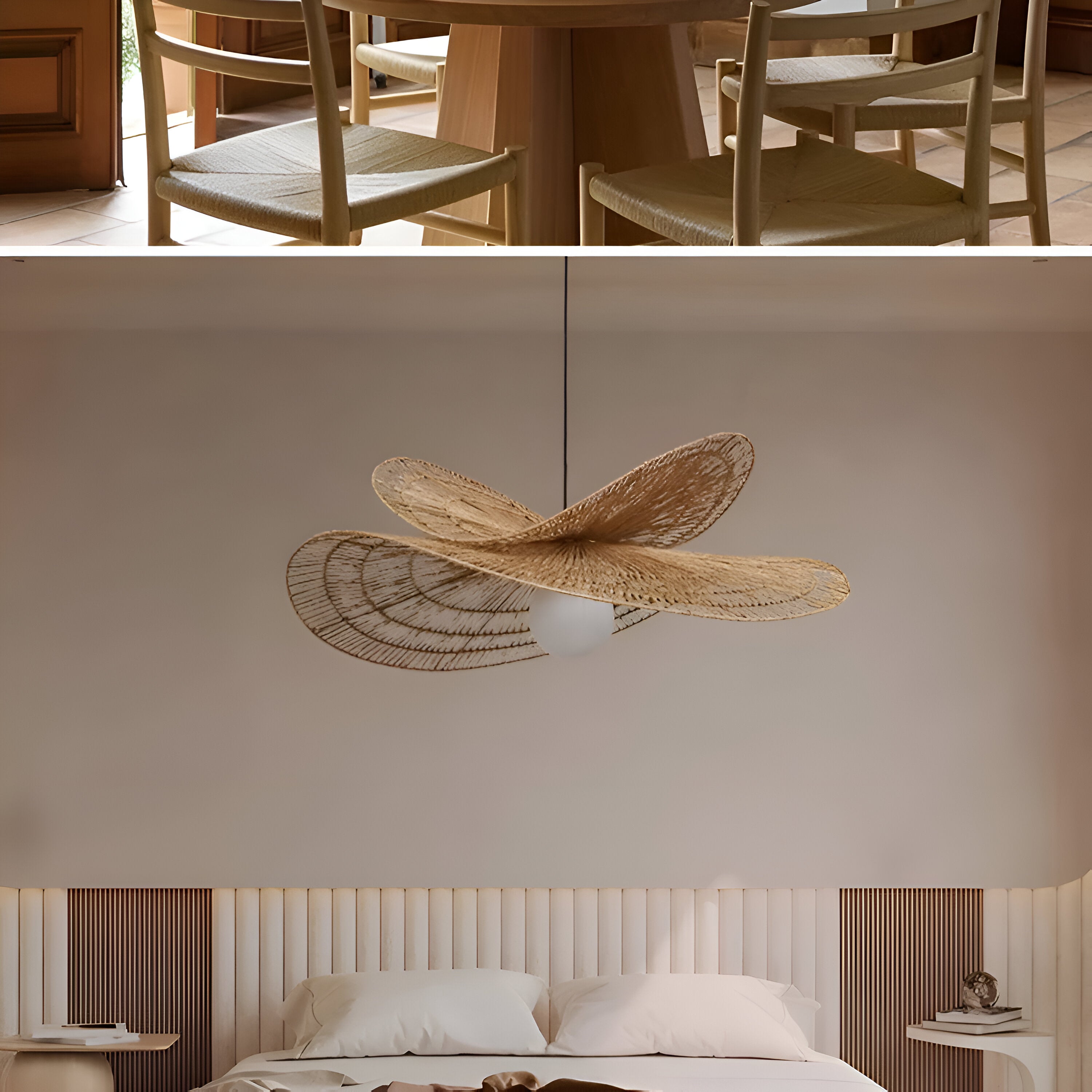 Boho Style Hemp Rope Ulima Pendant Light