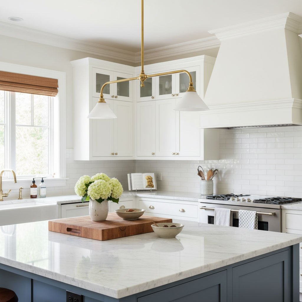 Alaric Linear Brass Modern Pendant Light