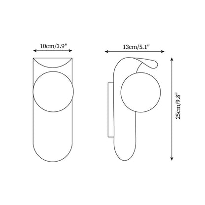 Nordic LED Carlyle Wall Lamp