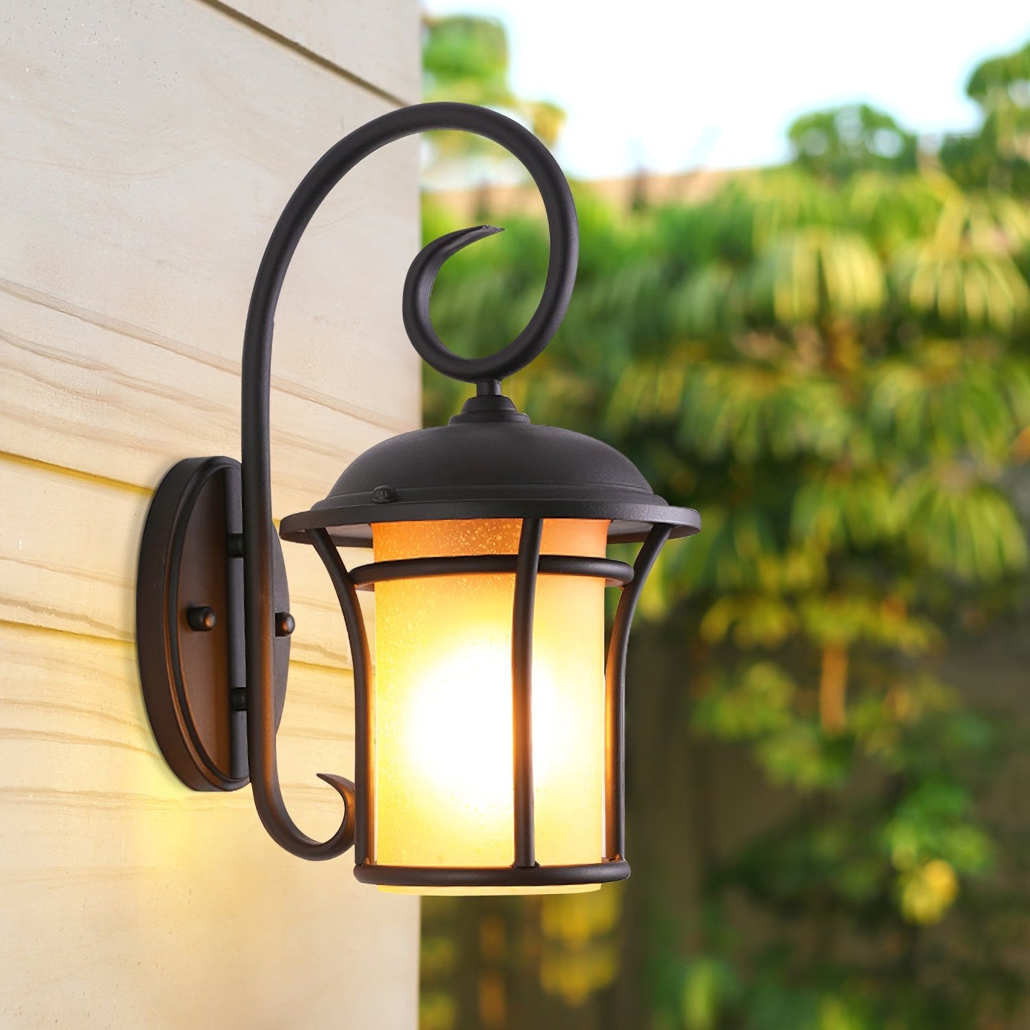 Retro Industrial Castro Outdoor Wall Light