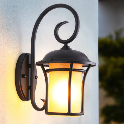 Retro Industrial Castro Outdoor Wall Light