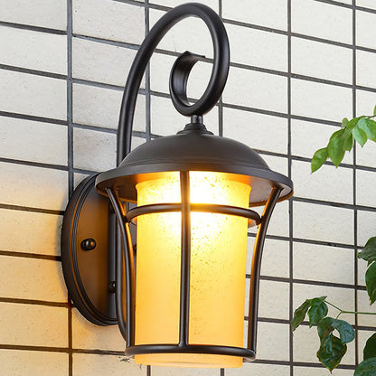 Retro Industrial Castro Outdoor Wall Light