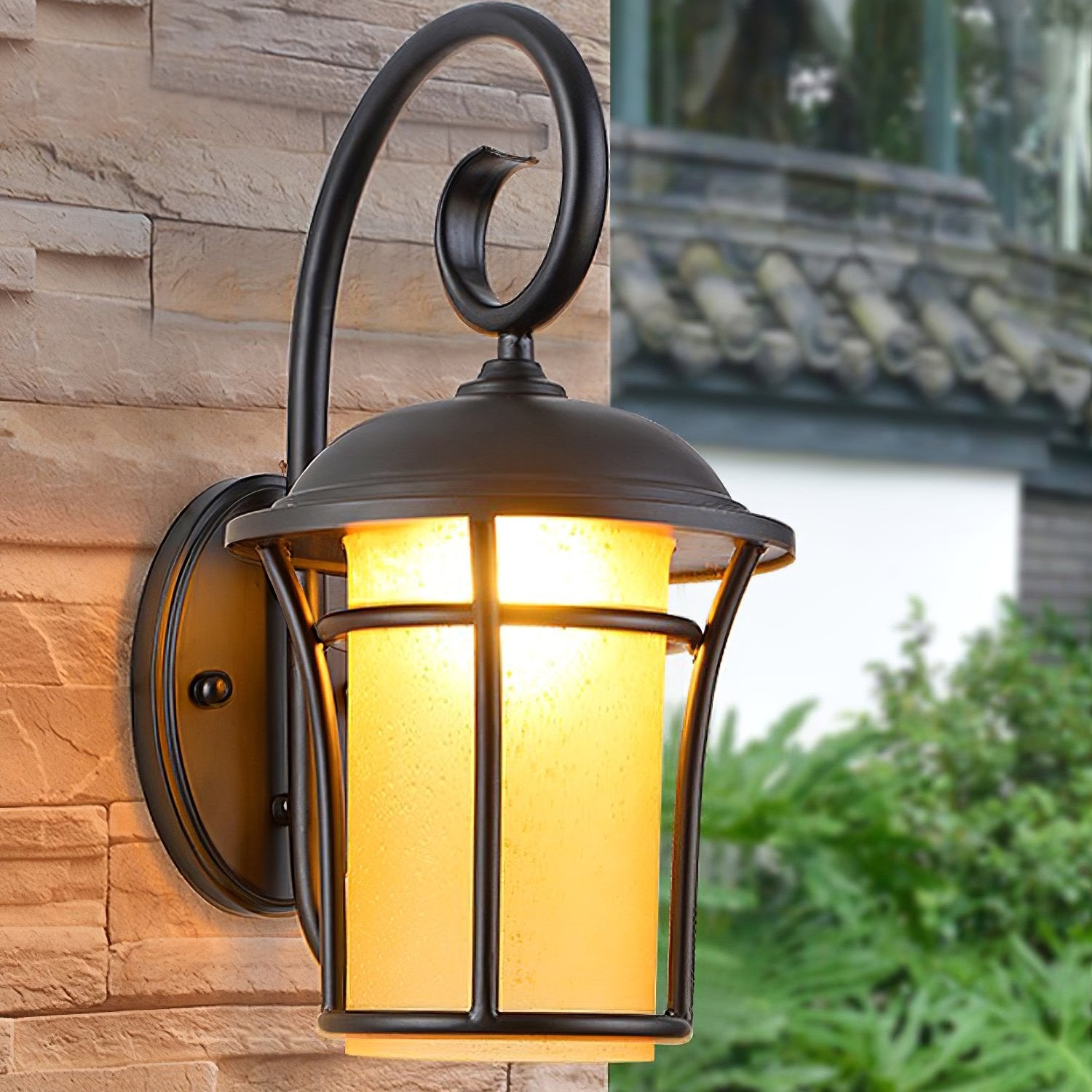 Retro Industrial Castro Outdoor Wall Light