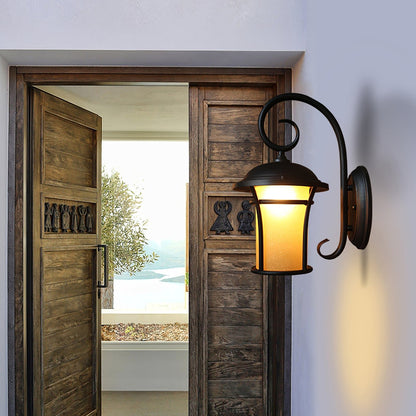 Retro Industrial Castro Outdoor Wall Light