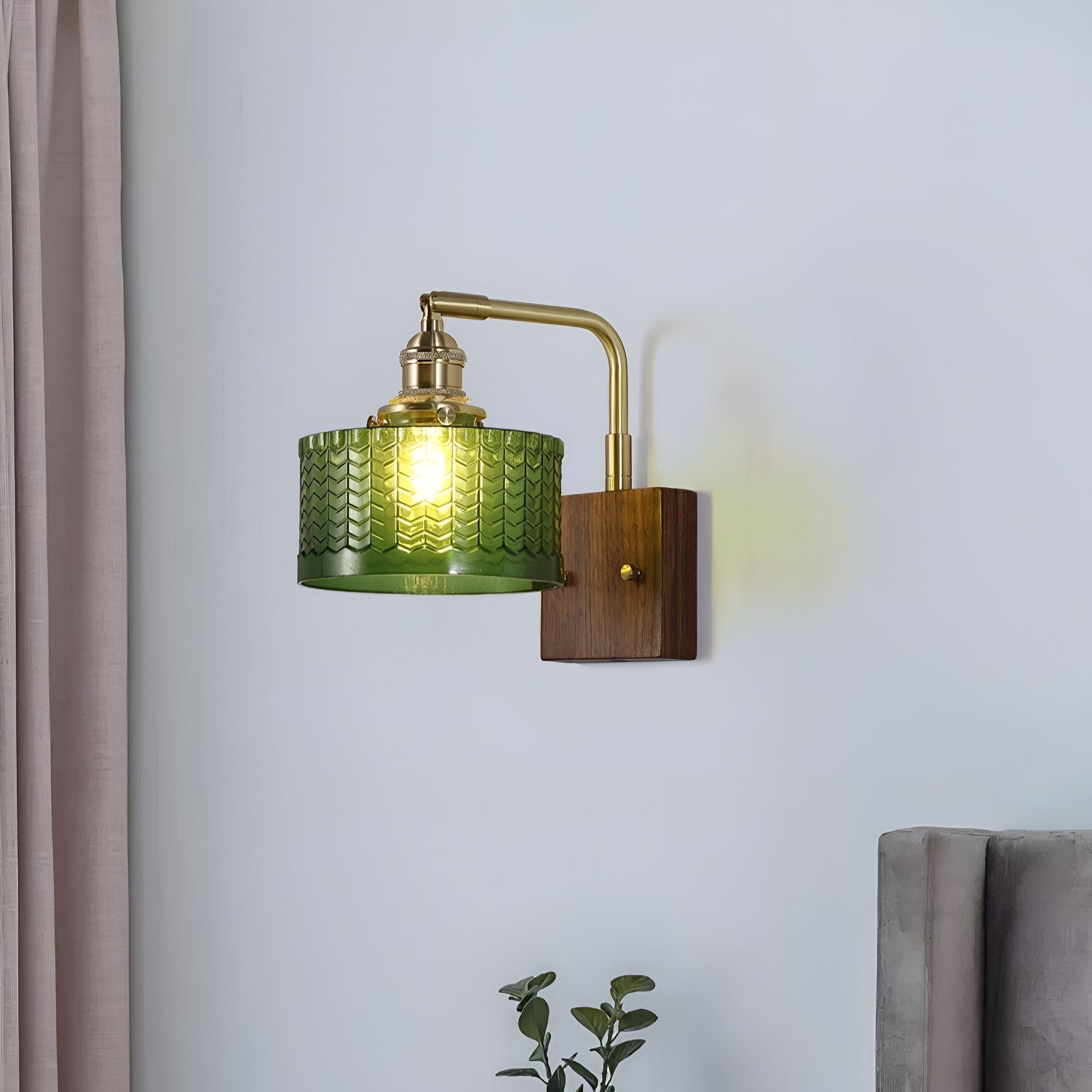 Stanthorpe Nordic Wood Wall Light