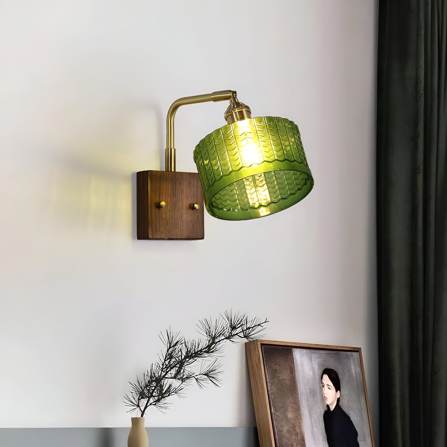 Stanthorpe Nordic Wood Wall Light