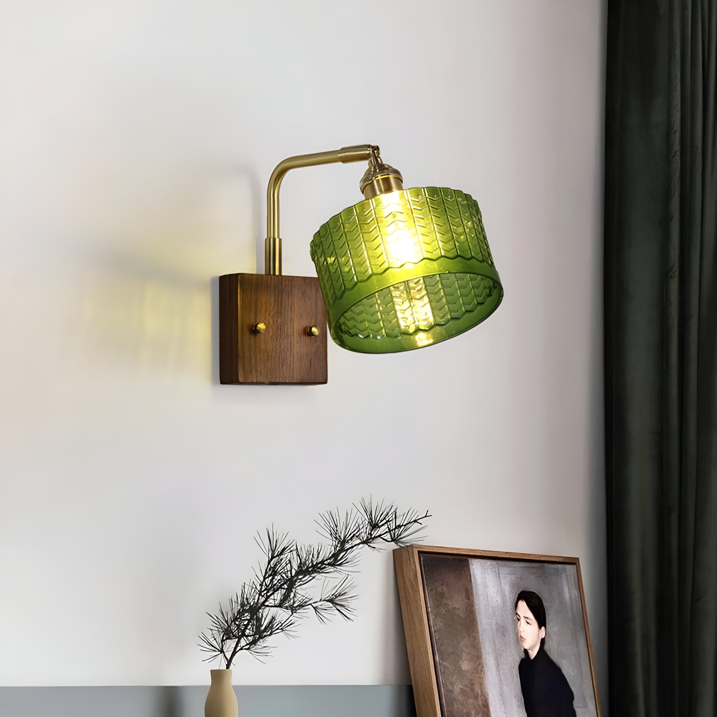 Stanthorpe Nordic Wood Wall Light
