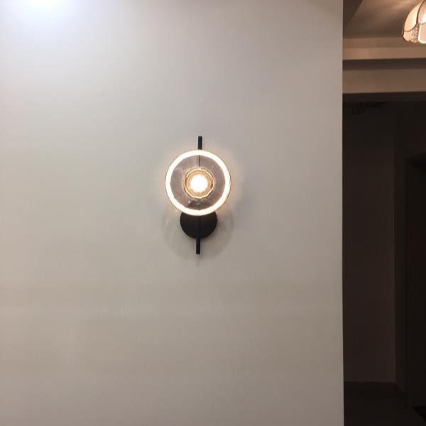 Luz de pared de vidrio Ceto nórdico