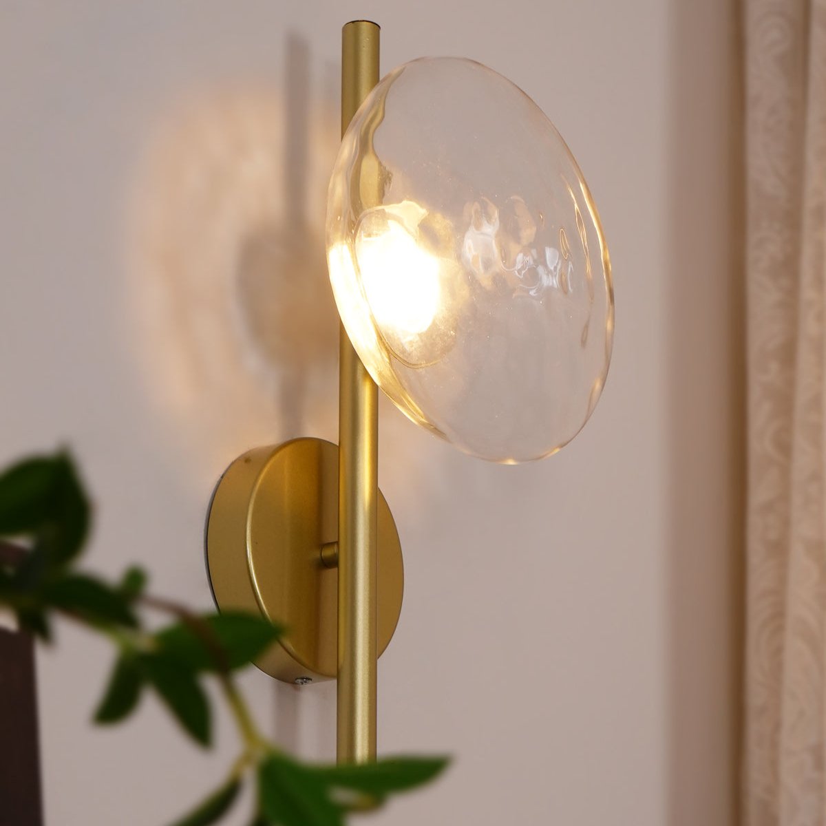 Nordic Ceto Glas Wandlampe