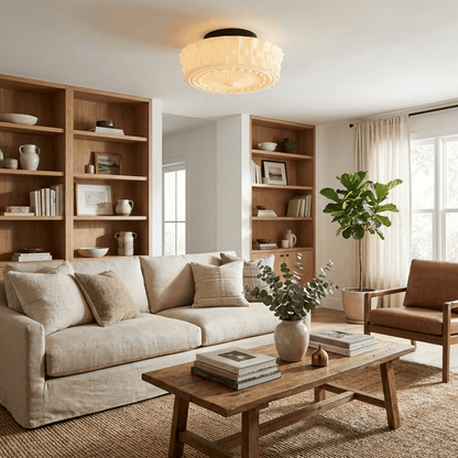 Elia Vintage Nordic Glass Ceiling Light