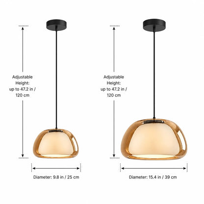 Nordic Jelly Glas Soho Pendelleuchte