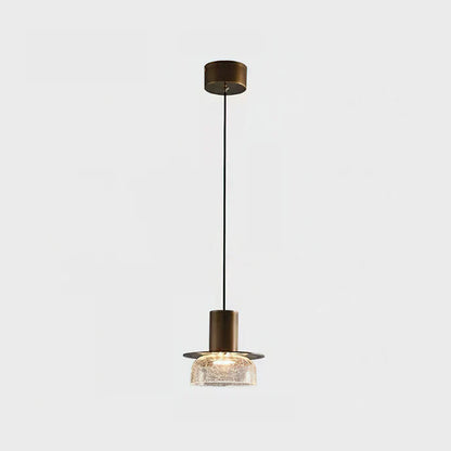 Retro Cracked Glass Pendant Lamp