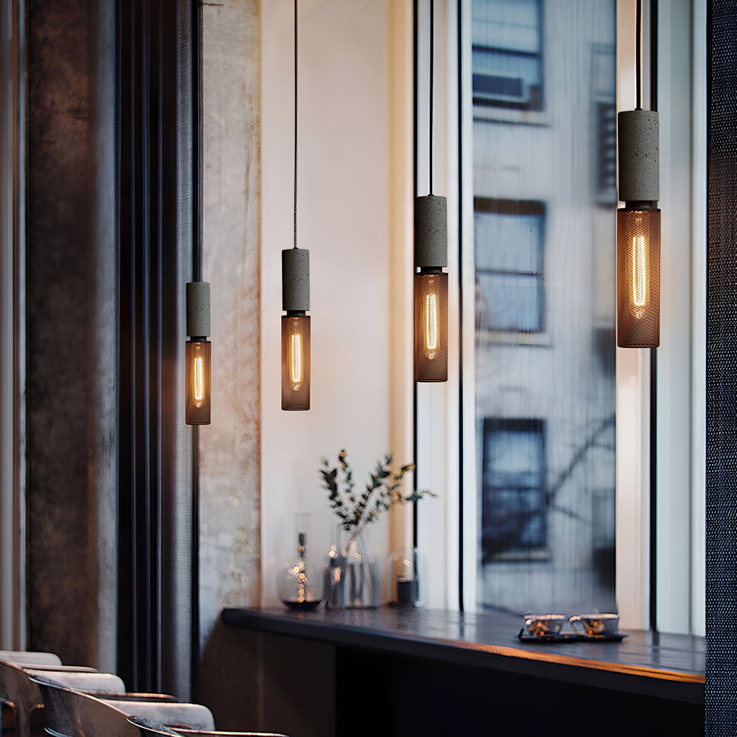 Concrete Nordic Industrial Cement Pendant Light