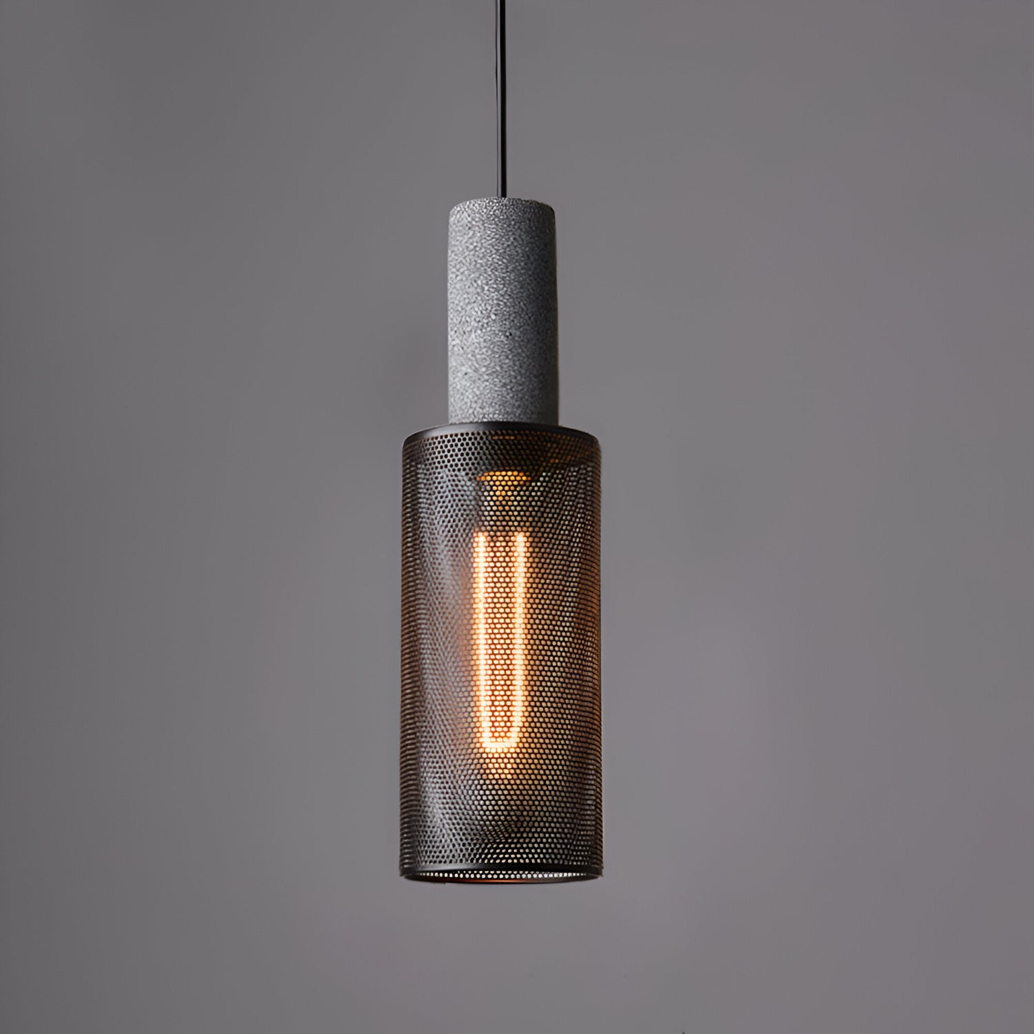 Concrete Nordic Industrial Cement Pendant Light