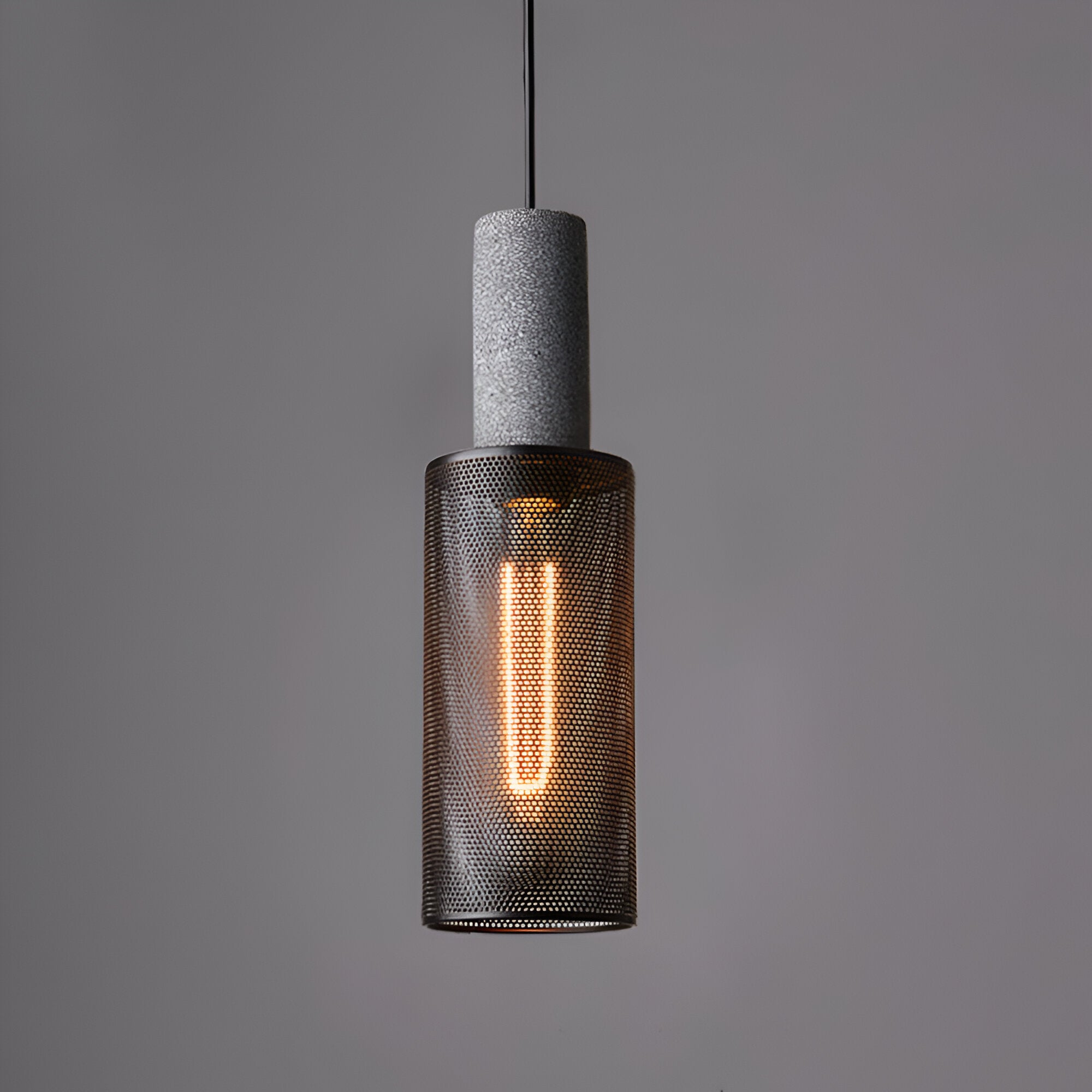 Concrete Nordic Industrial Cement Pendant Light