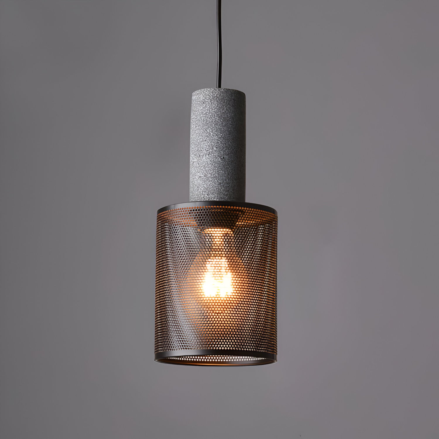 Concrete Nordic Industrial Cement Pendant Light