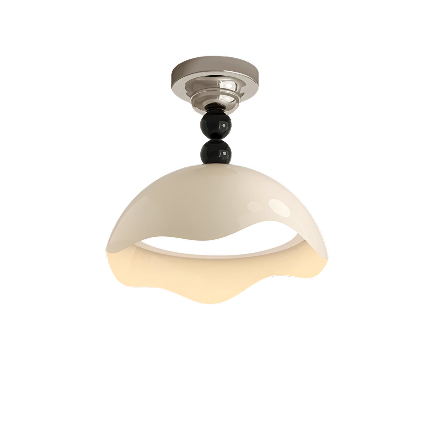 Plafonnier en coquille d&