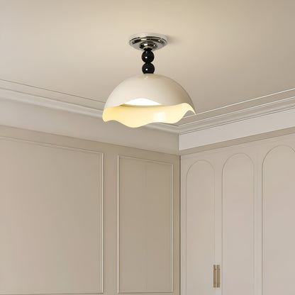 Cream Style Eggshell Ceiling Light