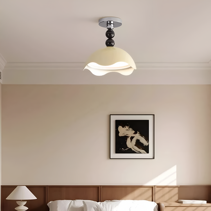 Cream Style Eggshell Ceiling Light