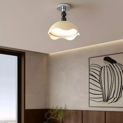 Cream Style Eggshell Ceiling Light