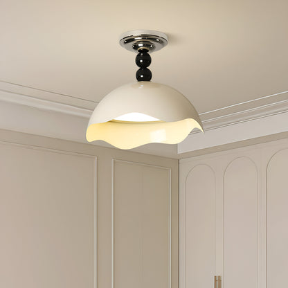 Cream Style Eggshell Ceiling Light