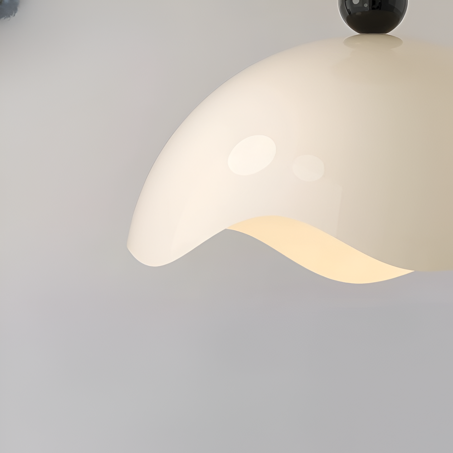 Cream Style Eggshell Ceiling Light