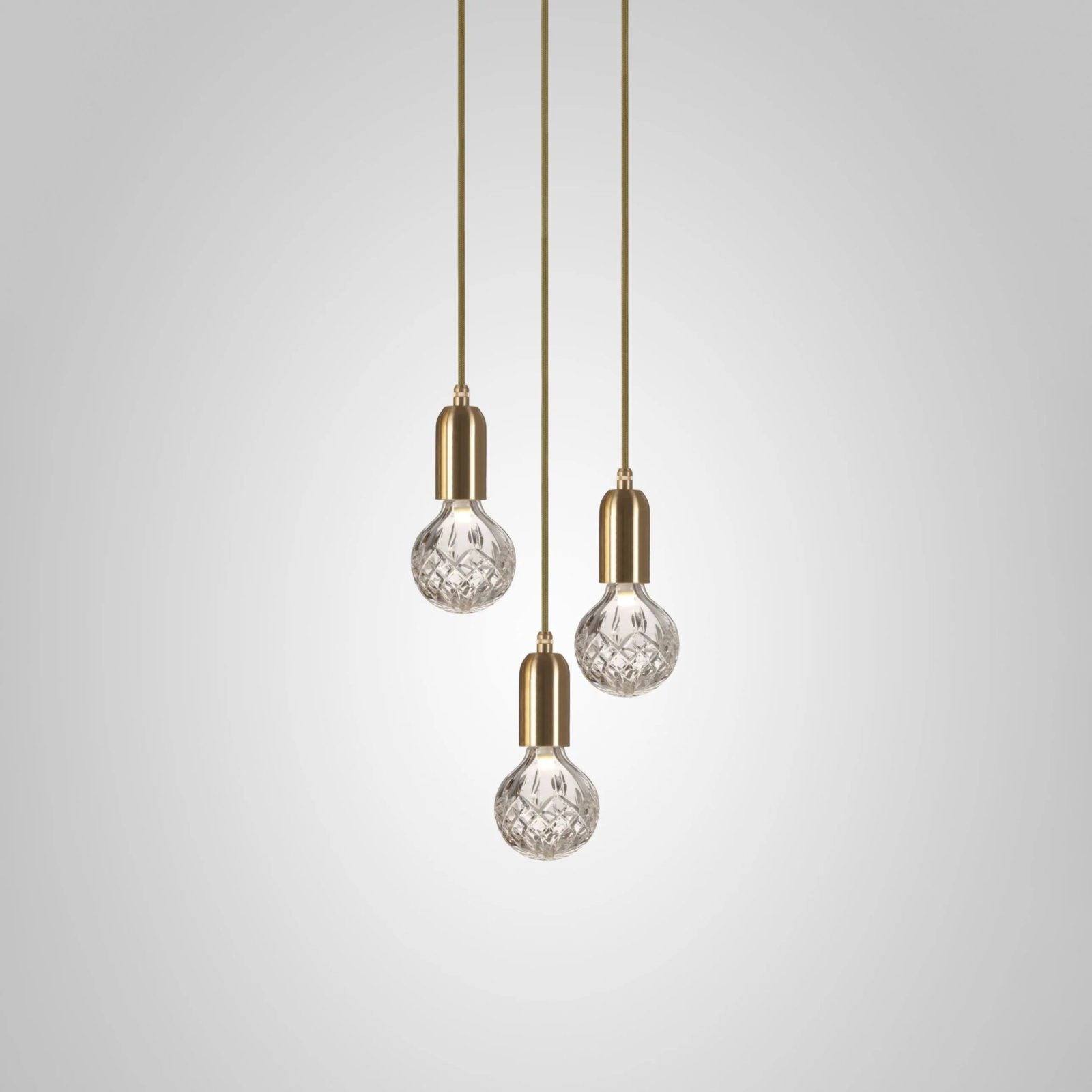 Nordic Design Crystal Bulb Pendant Lamp