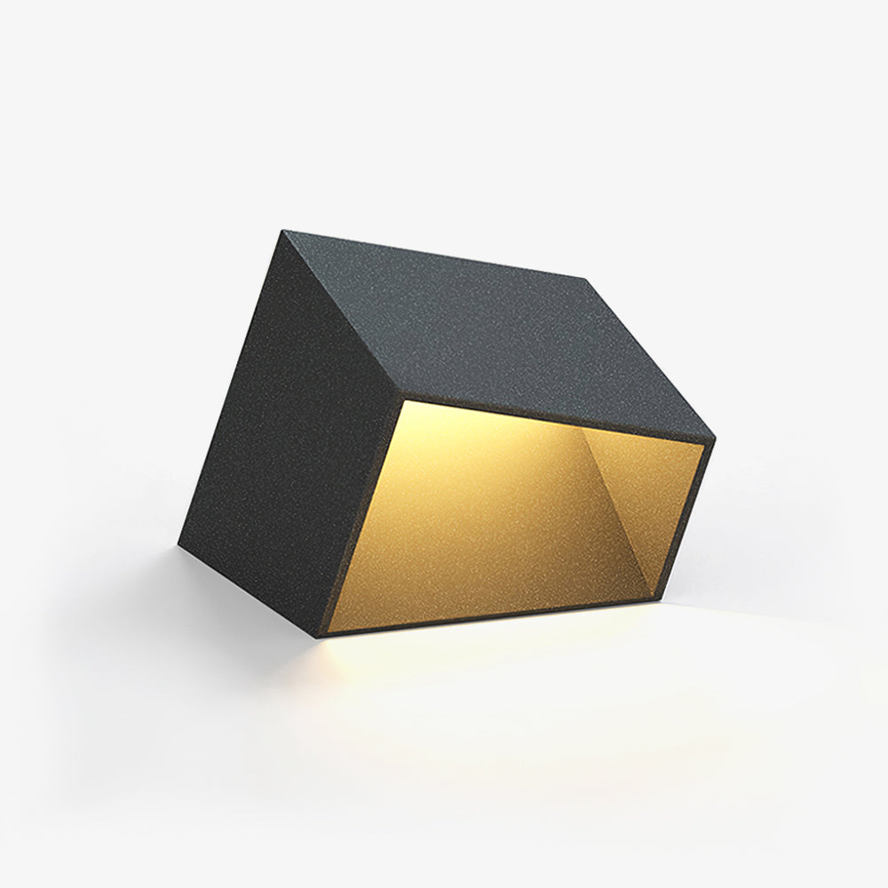 Lumière de jardin cube extérieure moderne minimaliste