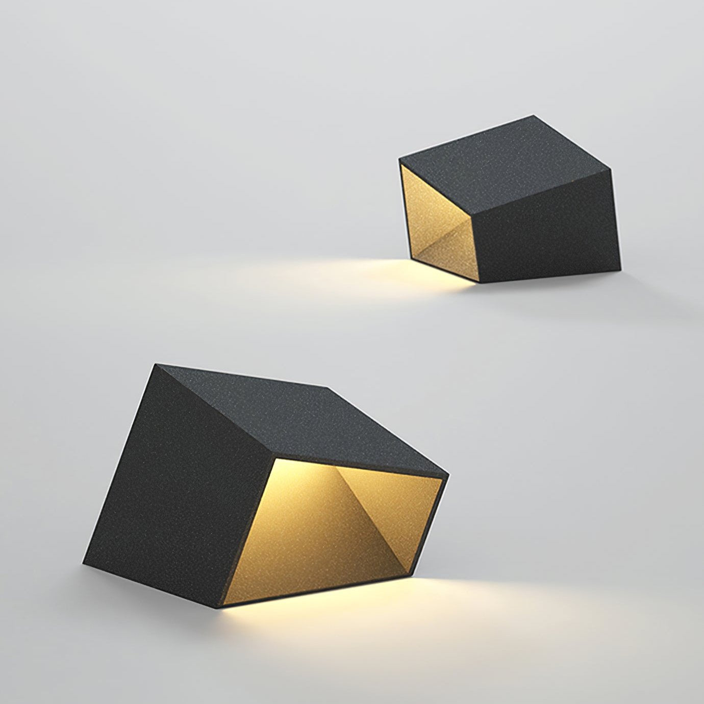 Lumière de jardin cube extérieure moderne minimaliste