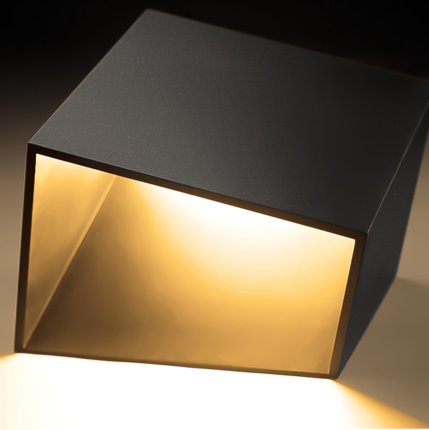 Lumière de jardin cube extérieure moderne minimaliste