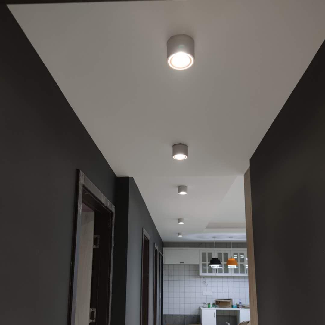 Lámpara de Techo LED Recesada Cilíndrica