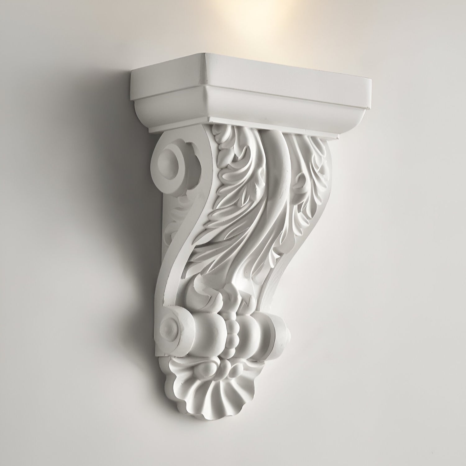 Leonardo Sculptural Plaster Retro Minimalist Wall Lamp