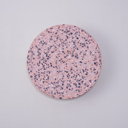 Disc Shaped Terrazzo Wall Lamp