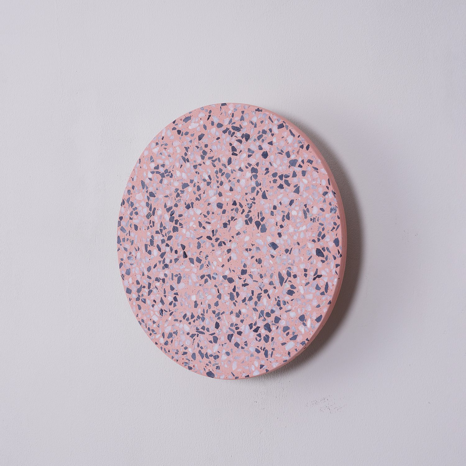 Disc Shaped Terrazzo Wall Lamp