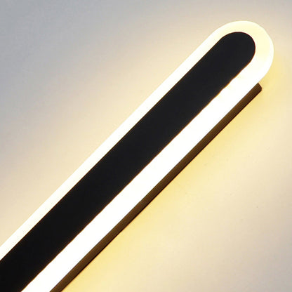 Lampe extérieure étanche IP65 en métal linéaire minimaliste Edge