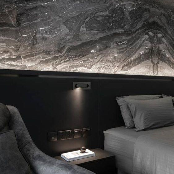 Lyra Modern Recessed Nordic Metal Wall Light