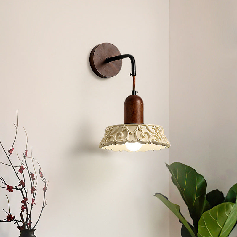 Moderne Nordic Hars Koepel Dora Wandlamp