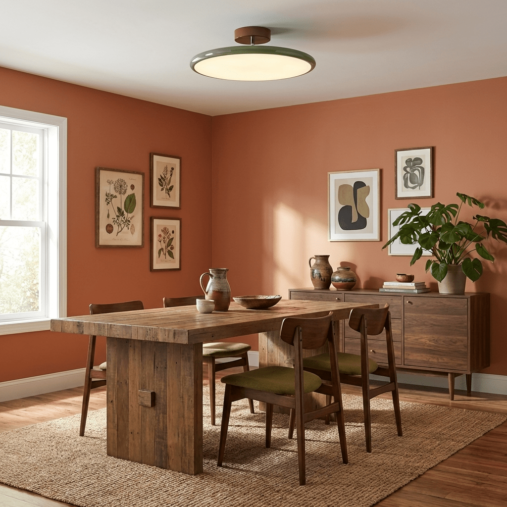 Zayn French Cream Style Acrylic Shade Ceiling Light