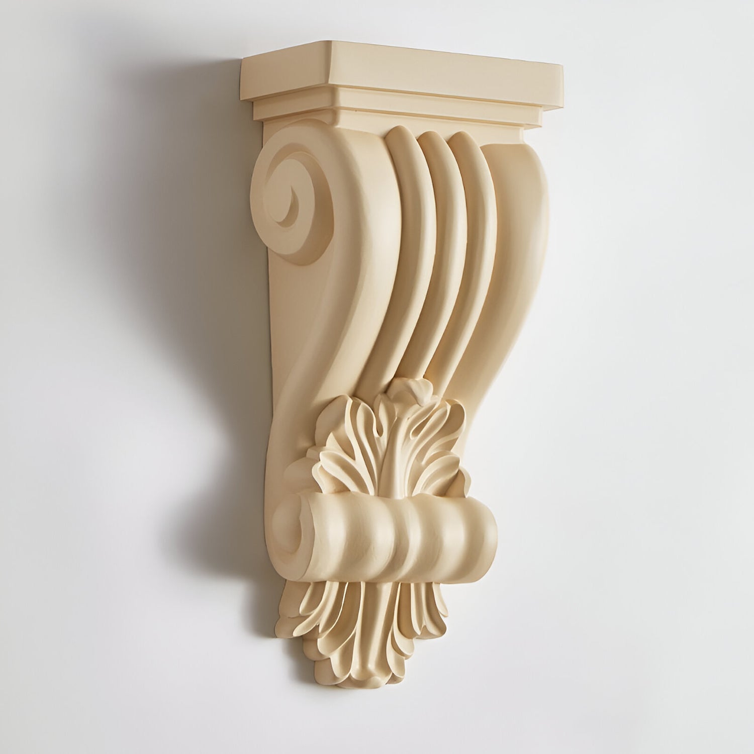 Leonardo Sculptural Plaster Retro Minimalist Wall Lamp