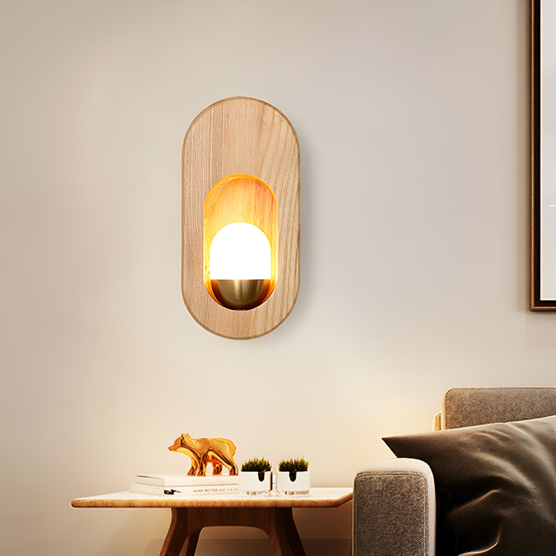 Nordic Style Egg Chaymae Wall Lamp