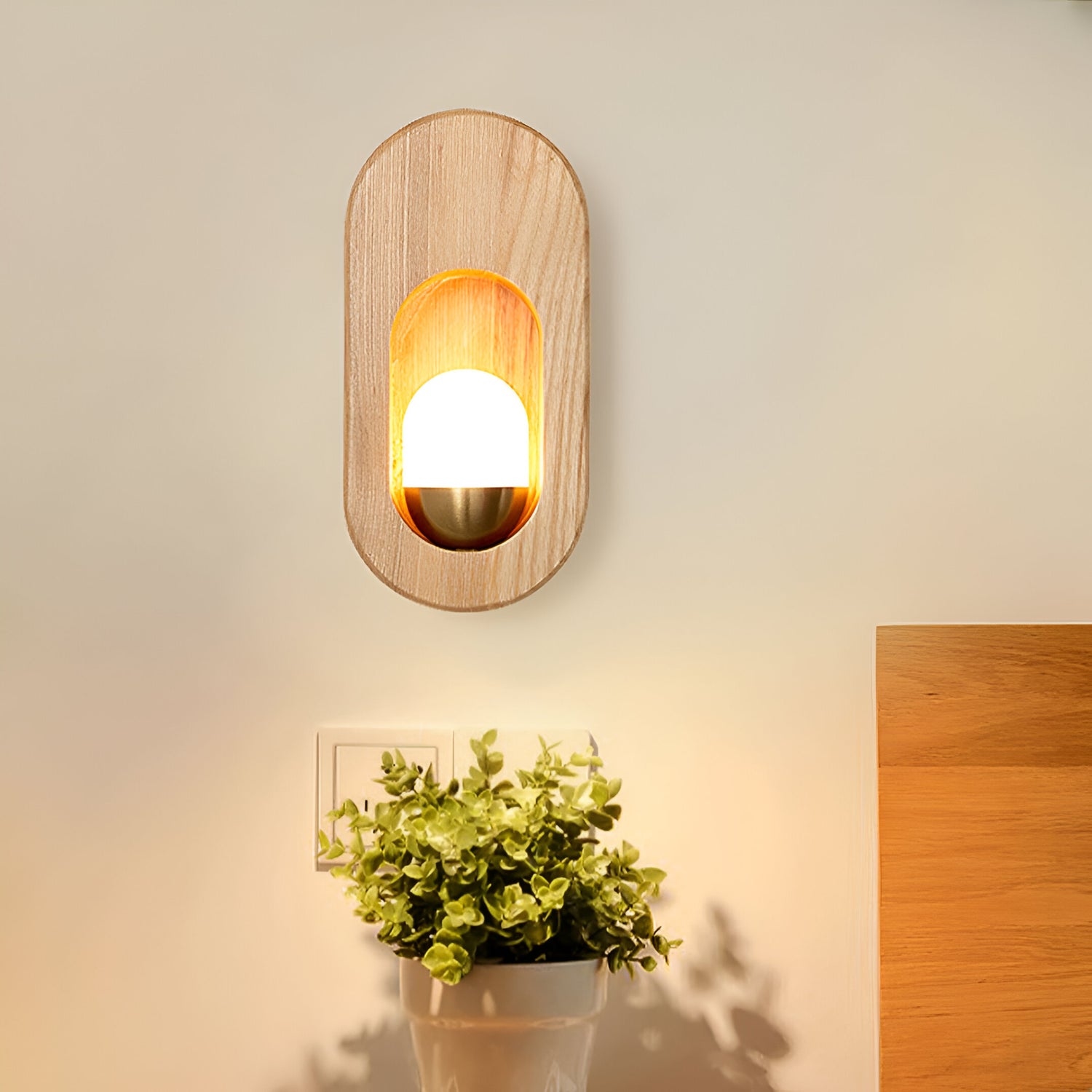 Nordic Style Egg Chaymae Wall Lamp