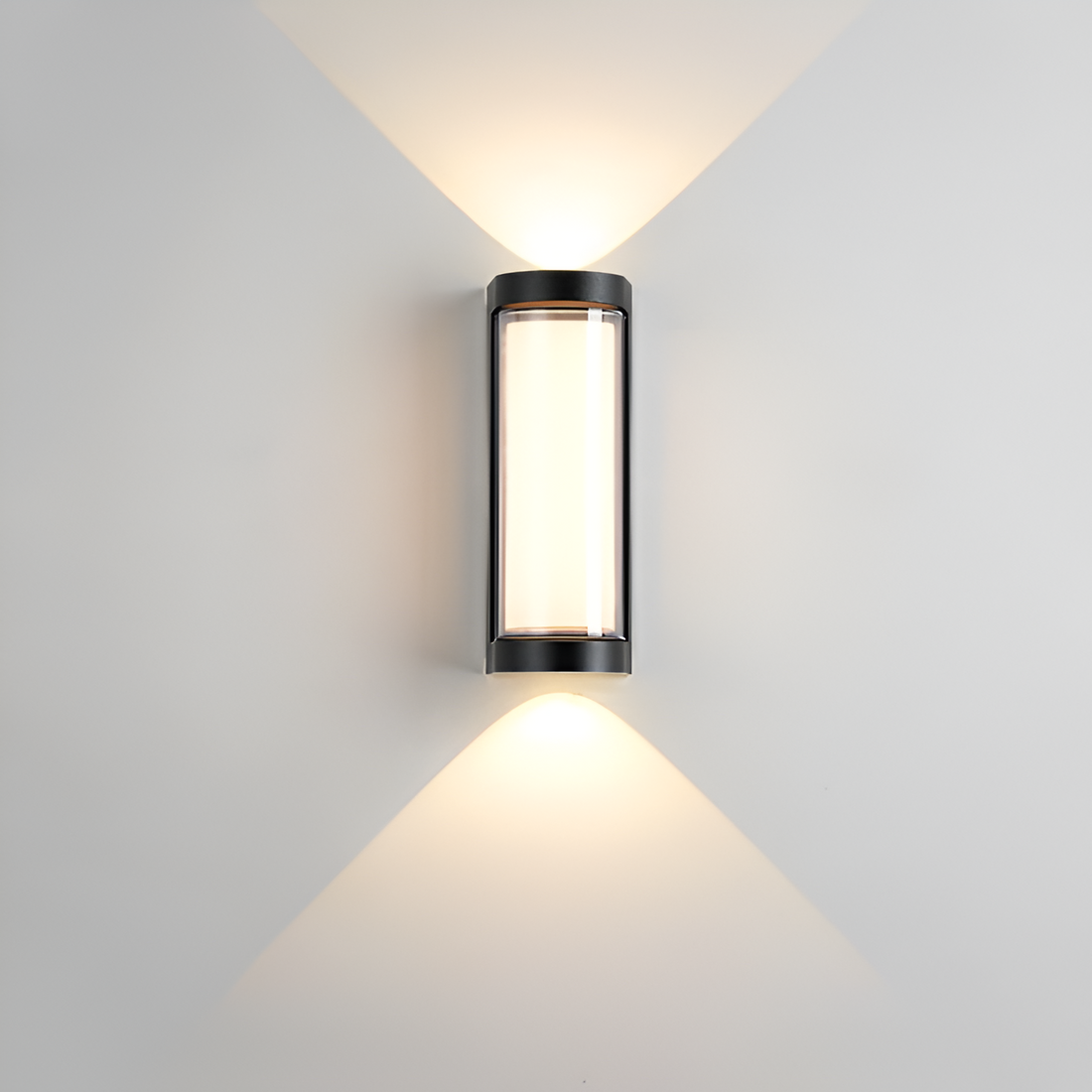 Nordic Up Down Acrylic Waterproof Minimalist Outdoor Wall Light