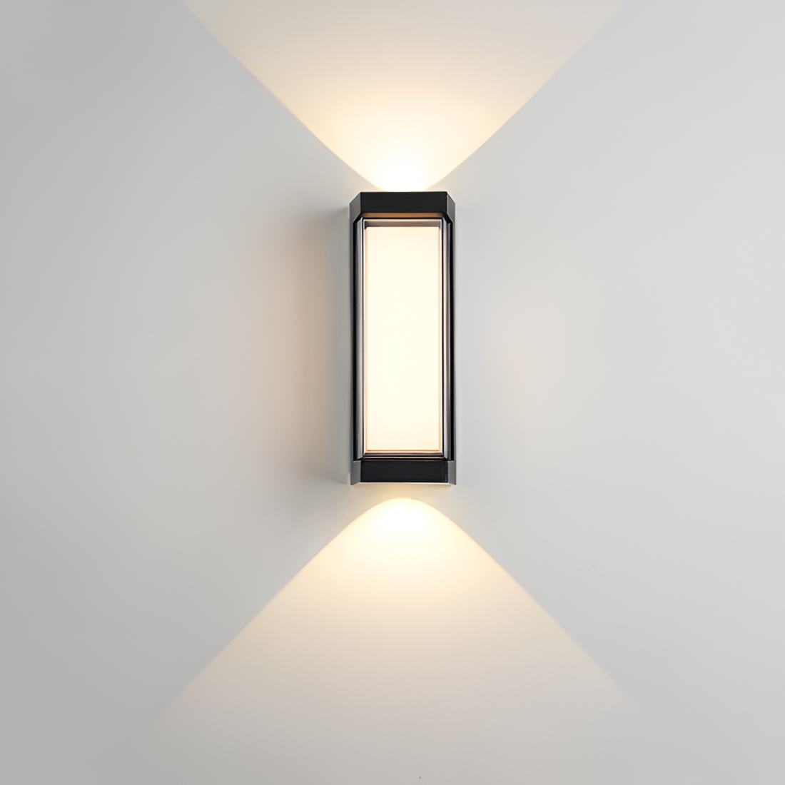Nordic Up Down Acrylic Waterproof Minimalist Outdoor Wall Light