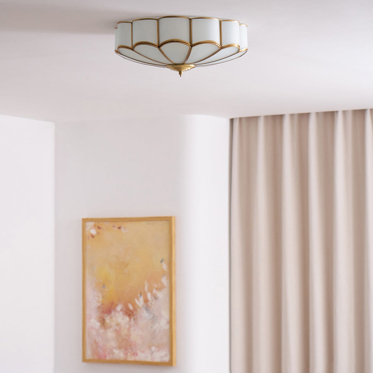 Silunavo Postmodern Flower Shape Ceiling Light