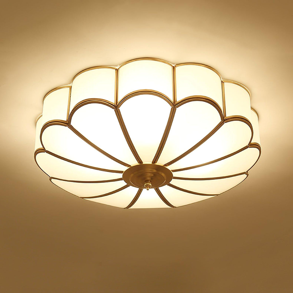 Silunavo Postmodern Flower Shape Ceiling Light