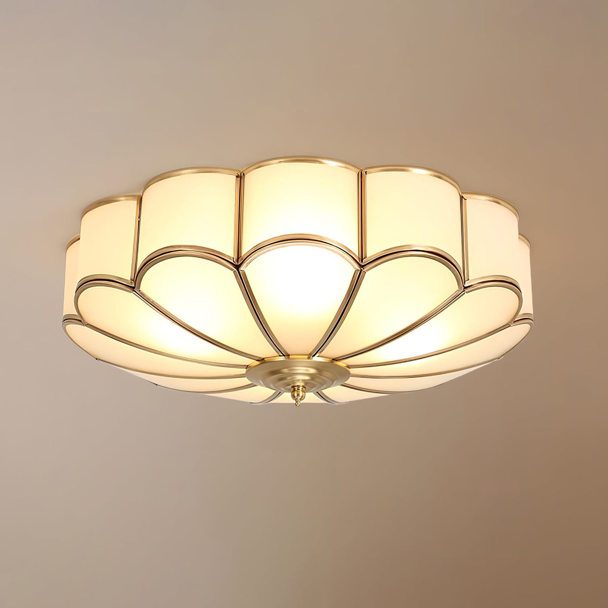 Silunavo Postmodern Flower Shape Ceiling Light