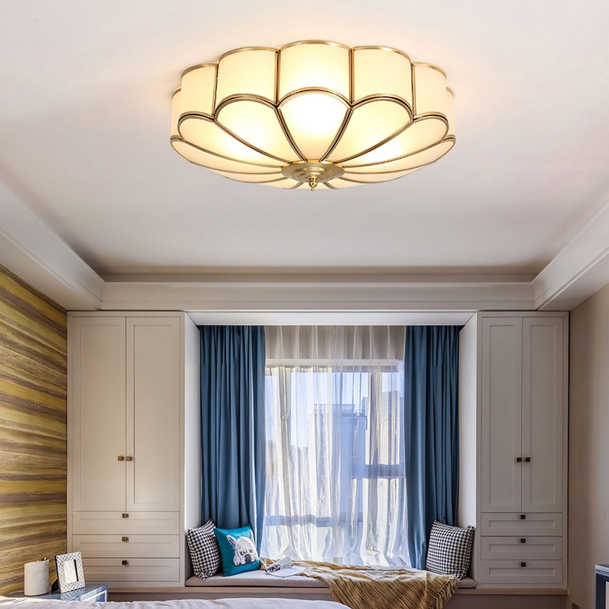 Silunavo Postmodern Flower Shape Ceiling Light