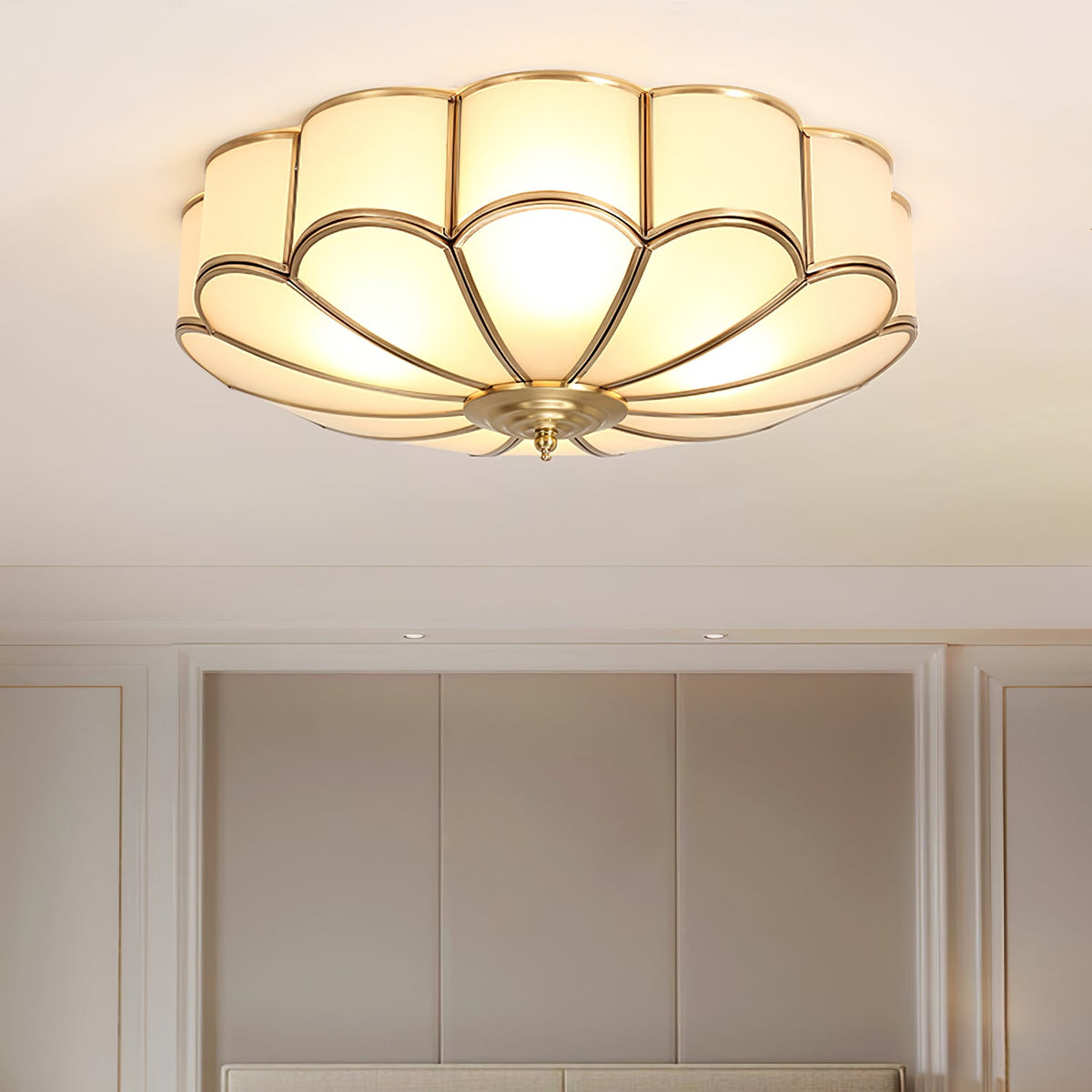 Silunavo Postmodern Flower Shape Ceiling Light