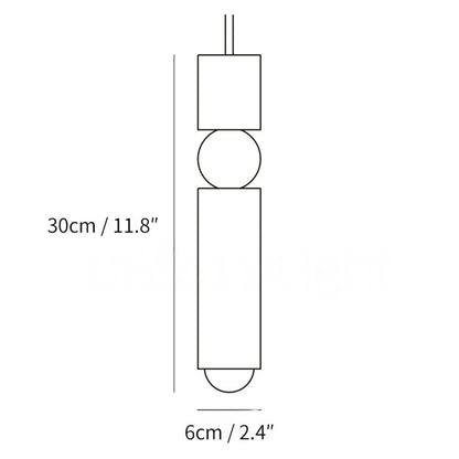 Lampe à suspension Nordic Fulcrum