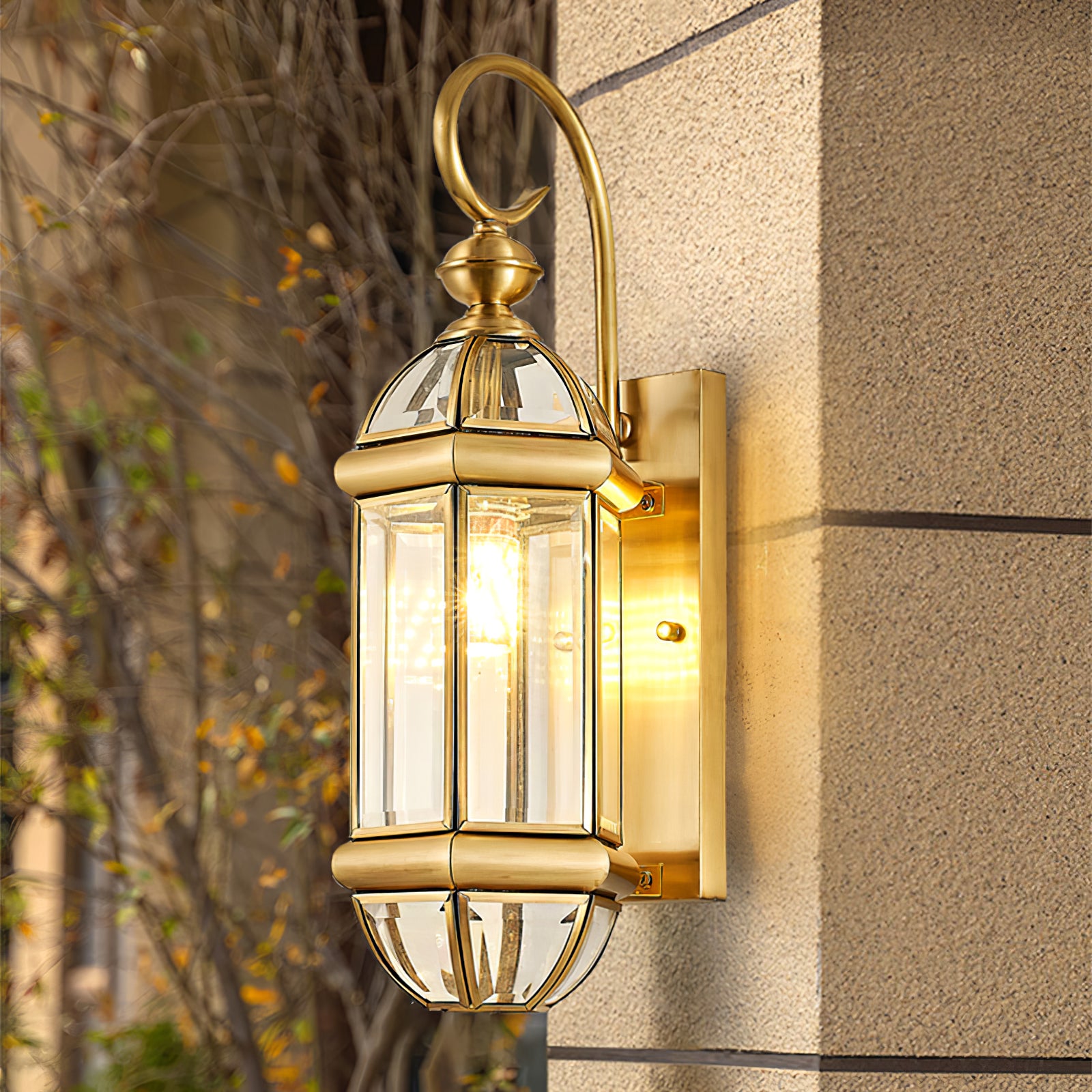 Luce da parete esterna impermeabile IP65 Retro Garden